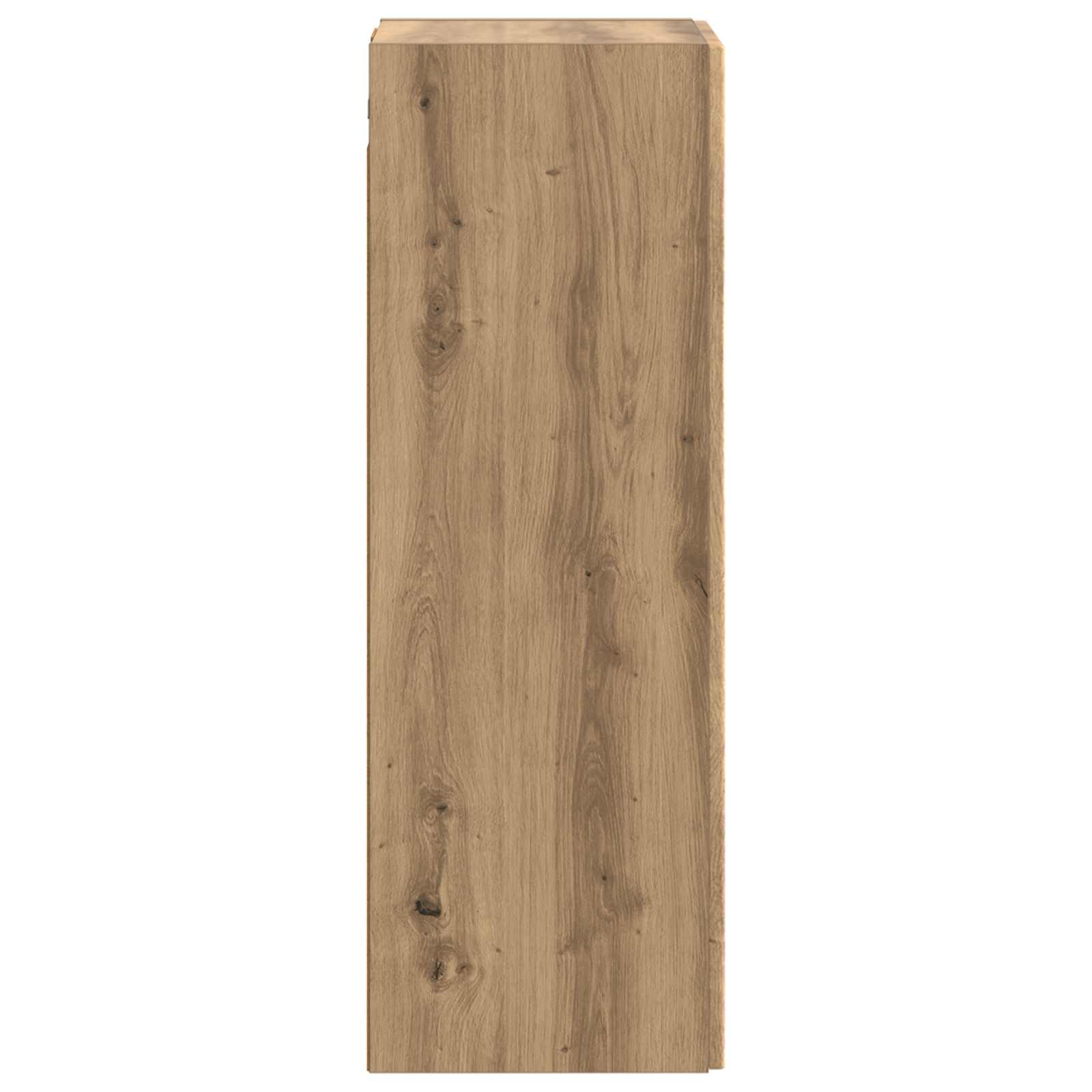 vidaXL Wisząca Szafka Łazienkowa Dąb artisan 33 x 34,5 x 100 cm