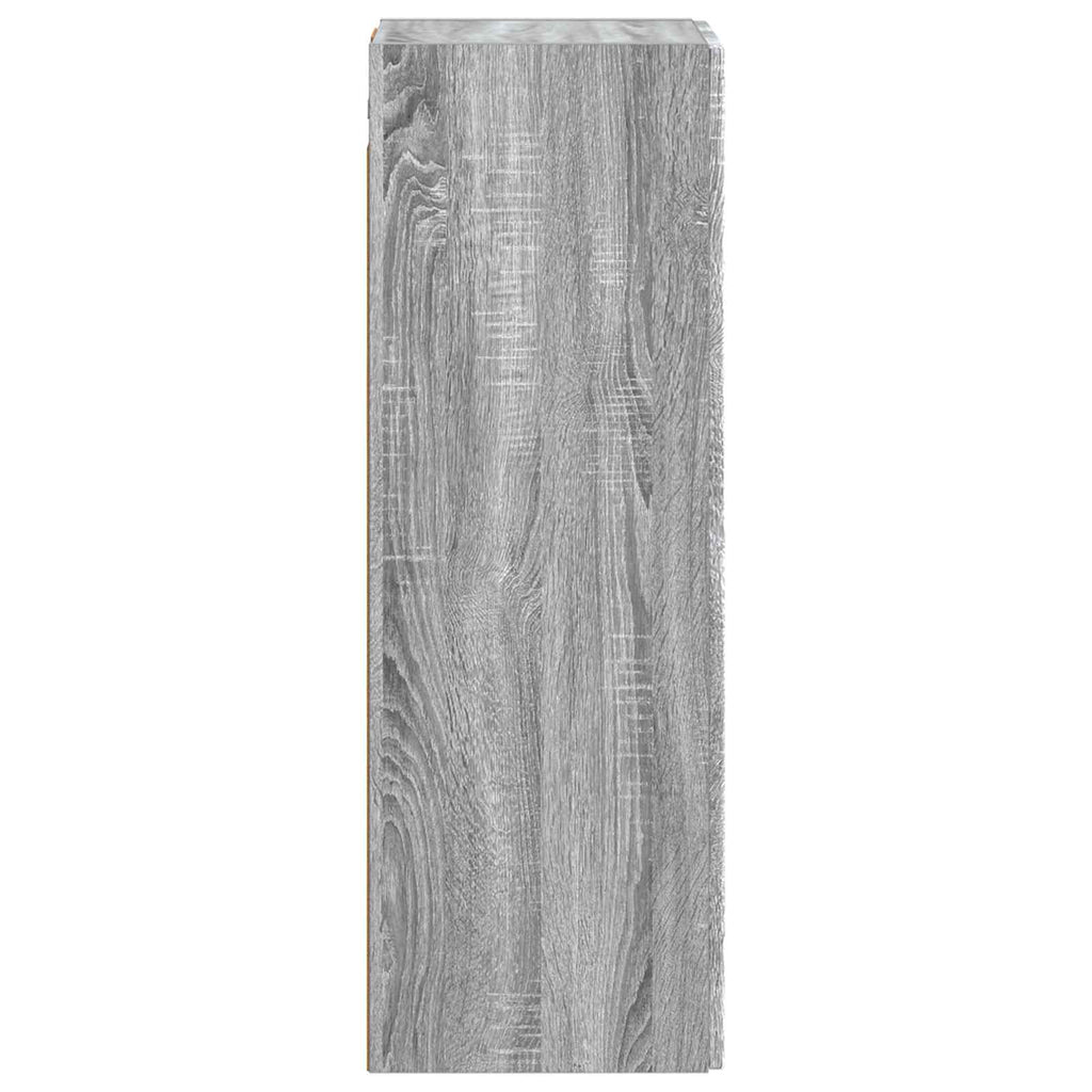 vidaXL Wisząca Szafka Łazienkowa Szary Sonoma 33 x 34,5 x 60 cm