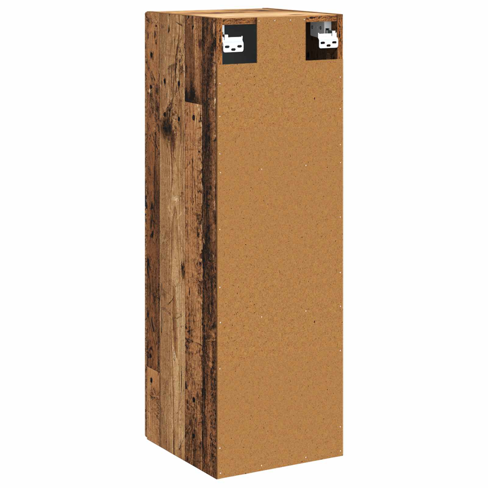 vidaXL Wisząca Szafka Łazienkowa Stare drewno 33 x 34,5 x 60 cm
