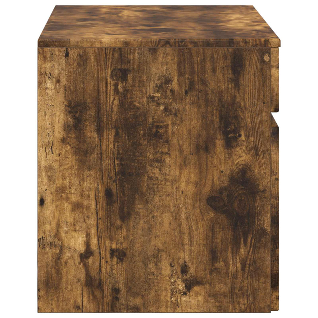vidaXL Wisząca Szafka Łazienkowa Dąb wędzony 59 x 44,5 x 50 cm