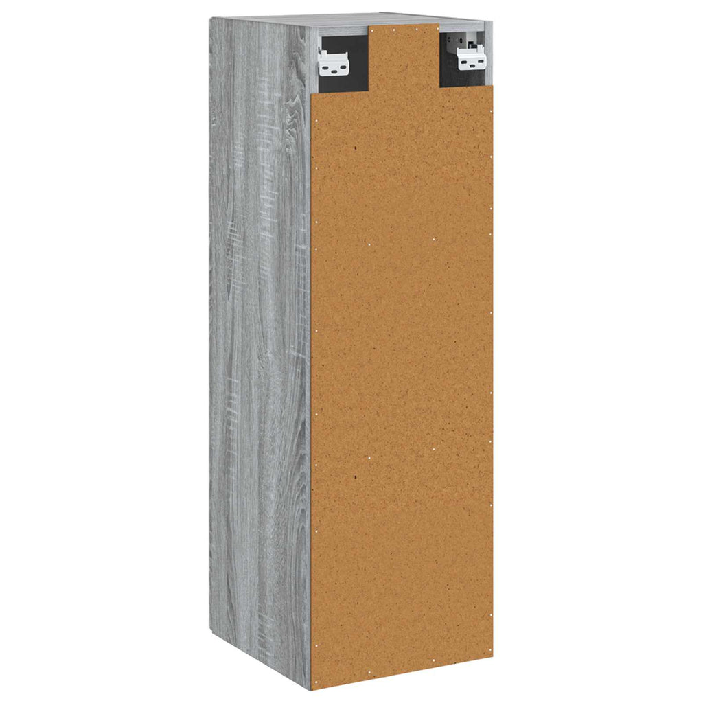 vidaXL Wisząca Szafka Łazienkowa Szary Sonoma 33 x 34,5 x 100 cm