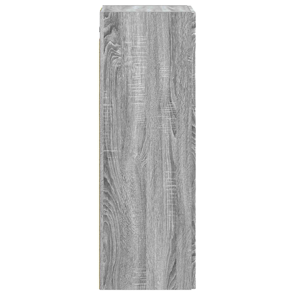 vidaXL Wisząca Szafka Łazienkowa Szary Sonoma 33 x 34,5 x 100 cm