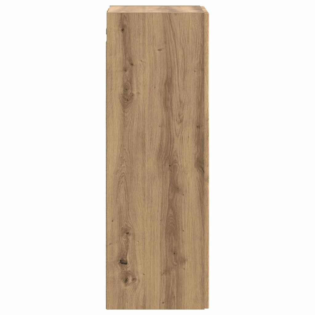vidaXL Wisząca Szafka Łazienkowa Dąb artisan 33 x 34,5 x 100 cm