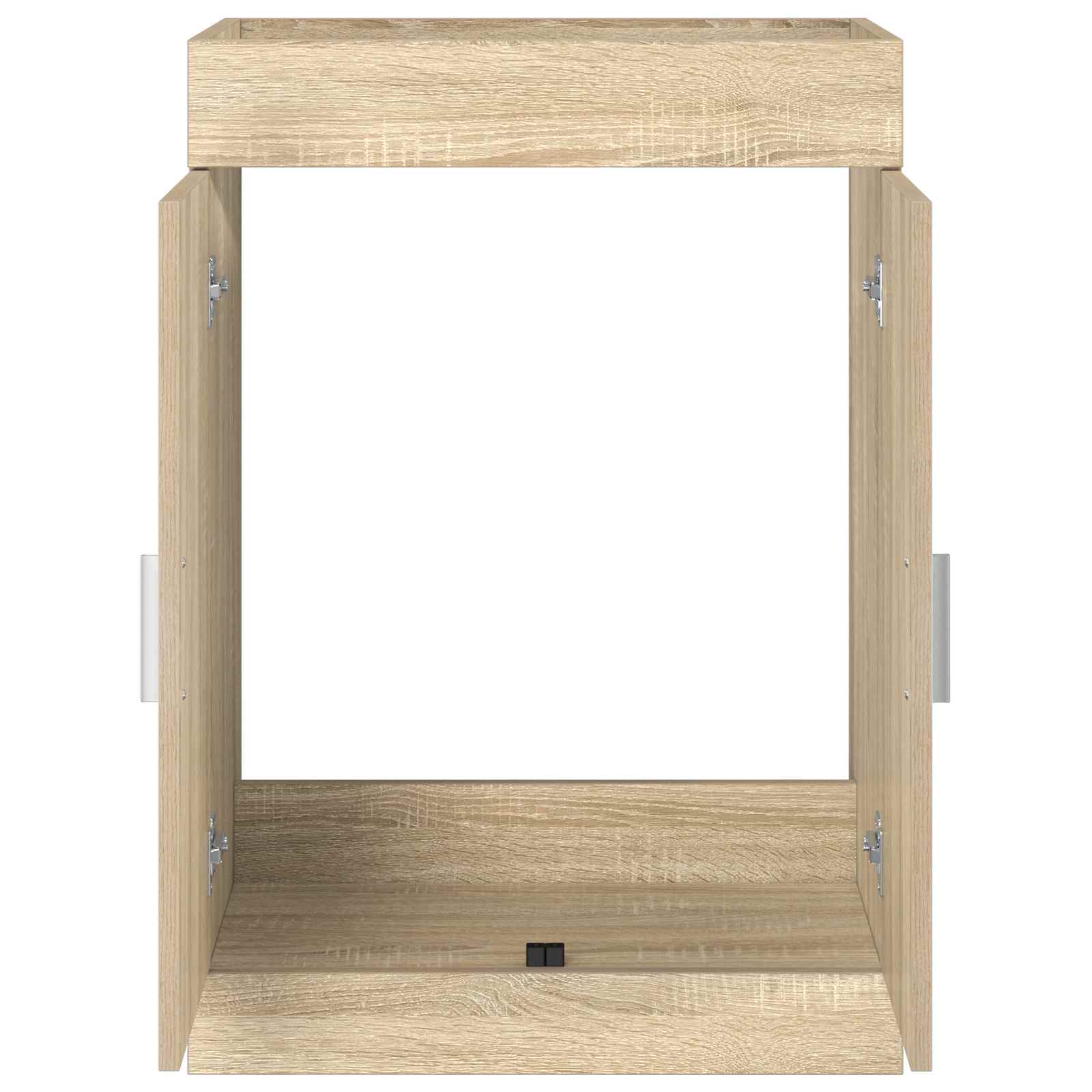 vidaXL Szafka pod zlewem w łazience dąb Sonoma 56 x 37,5 x 81 cm