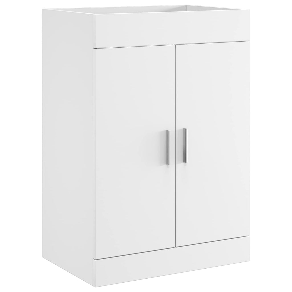 vidaXL Szafka pod zlewem w łazience Biały 78,5 x 37,5 x 81 cm