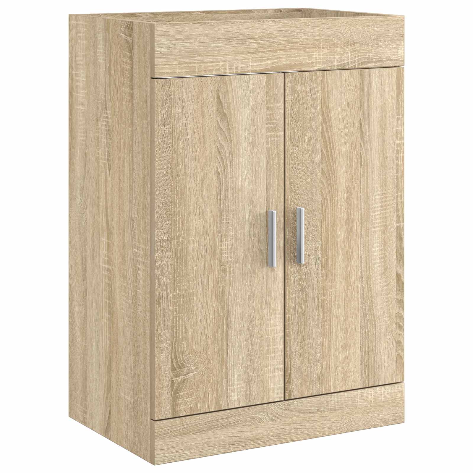 vidaXL Szafka pod zlewem w łazience dąb Sonoma 78,5 x 37,5 x 81 cm