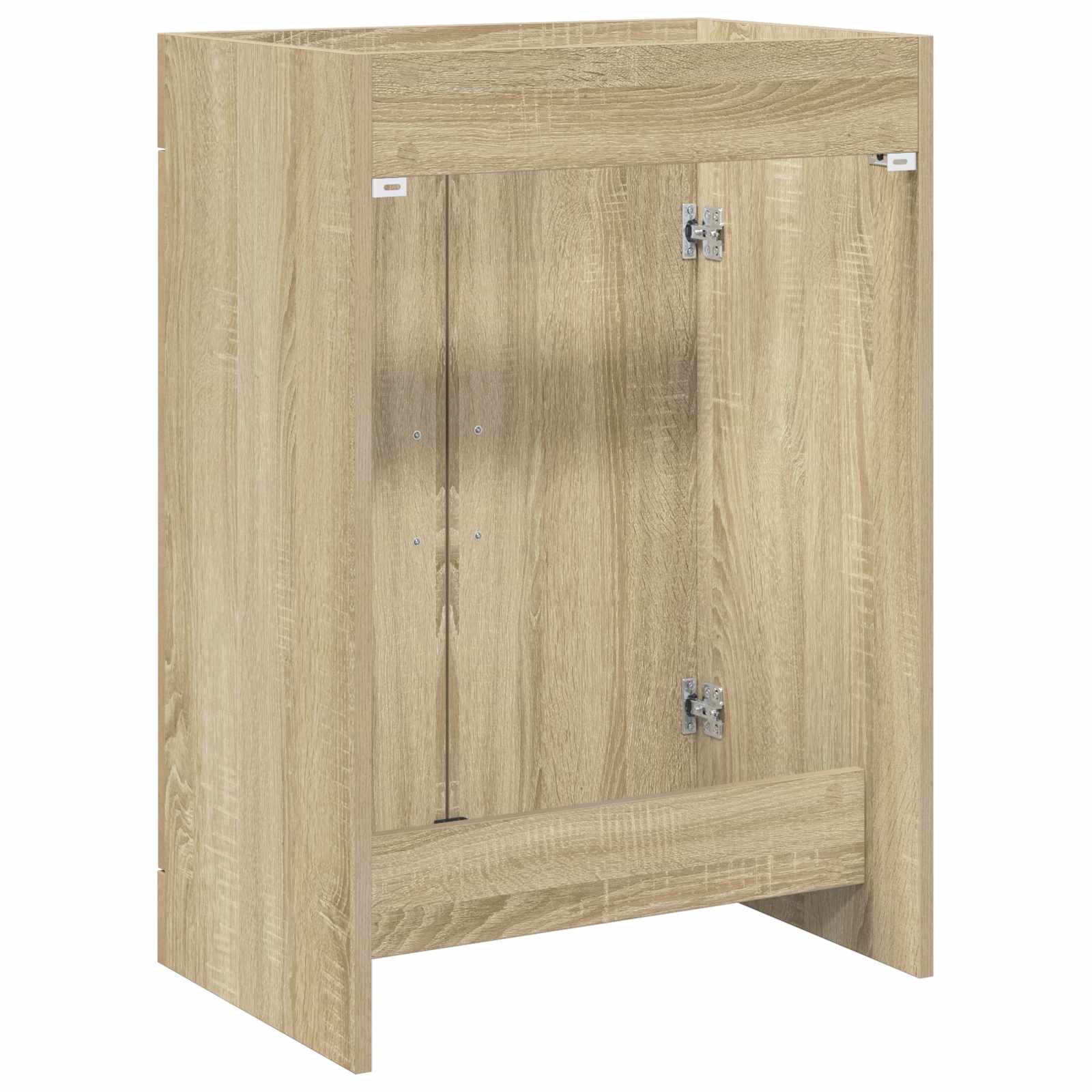 vidaXL Szafka pod zlewem w łazience dąb Sonoma 78,5 x 37,5 x 81 cm