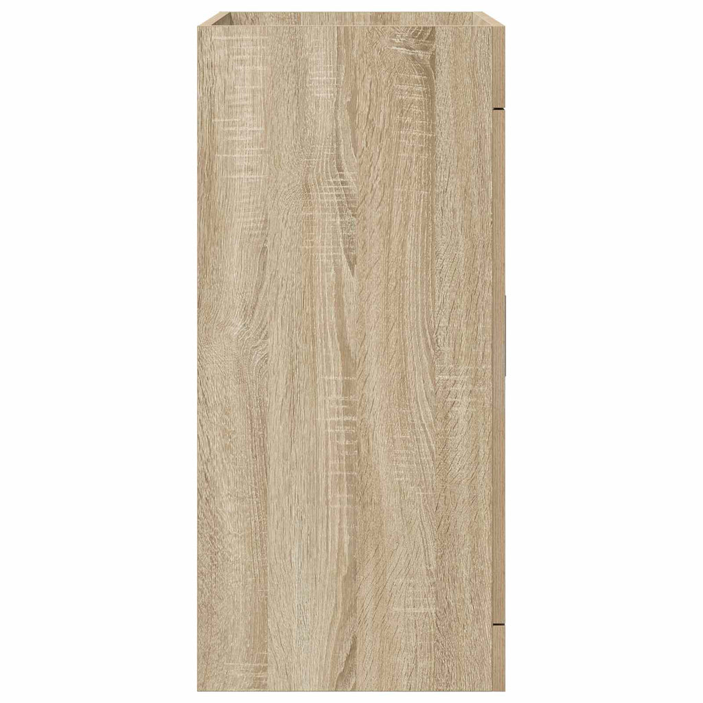 vidaXL Szafka pod zlewem w łazience dąb Sonoma 78,5 x 37,5 x 81 cm