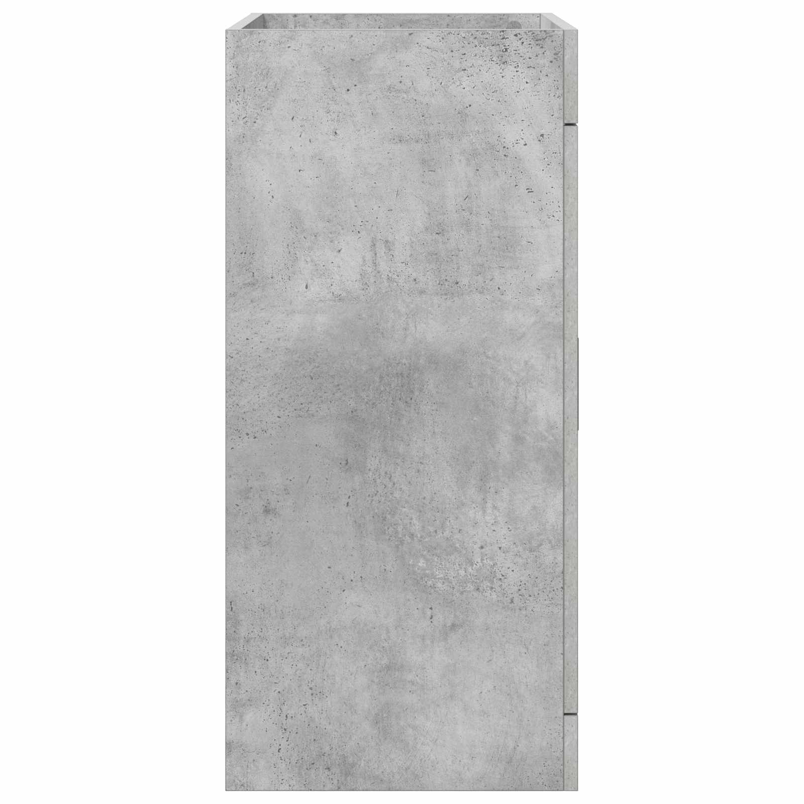 vidaXL Szafka pod zlewem w łazience Betonowy szary 78,5 x 37,5 x 81 cm