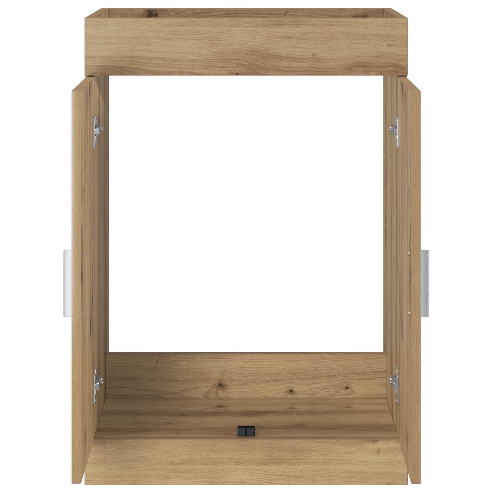 vidaXL Szafka pod zlewem w łazience Dąb artisan 78,5 x 37,5 x 81 cm