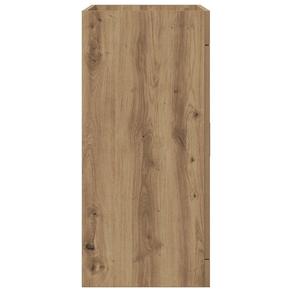 vidaXL Szafka pod zlewem w łazience Dąb artisan 78,5 x 37,5 x 81 cm