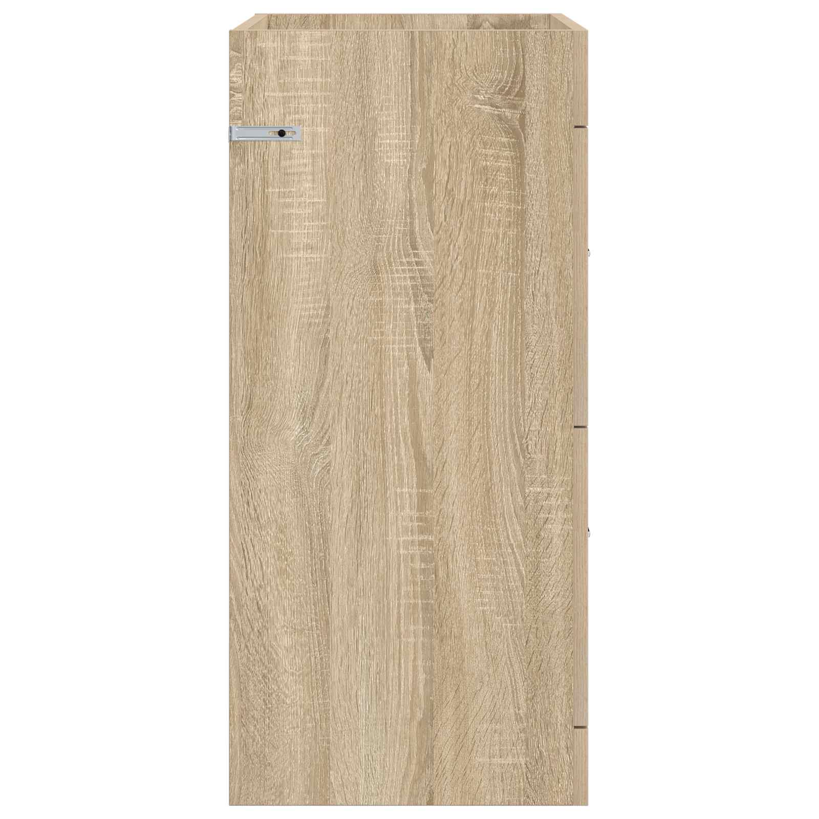 vidaXL Szafka pod zlewem w łazience dąb Sonoma 56 x 37,5 x 81 cm