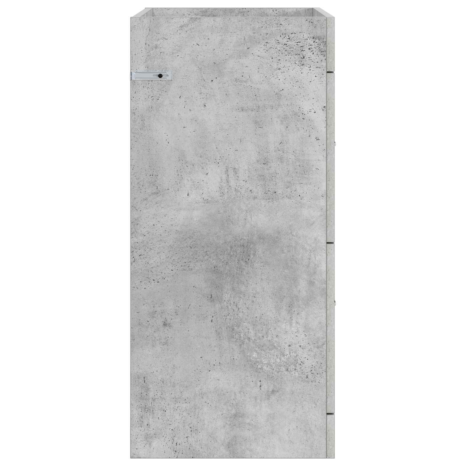 vidaXL Szafka pod zlewem w łazience Betonowy szary 56 x 37,5 x 81 cm