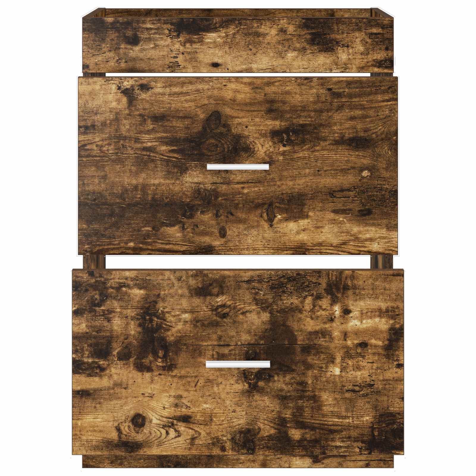 vidaXL Szafka pod zlewem w łazience Dąb wędzony 56 x 37,5 x 81 cm