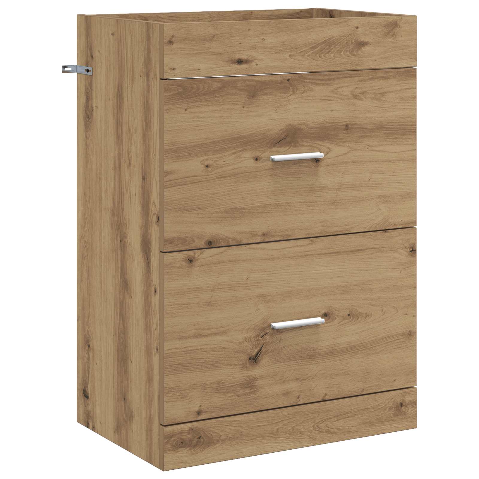 vidaXL Szafka pod zlewem w łazience Dąb artisan 56 x 37,5 x 81 cm