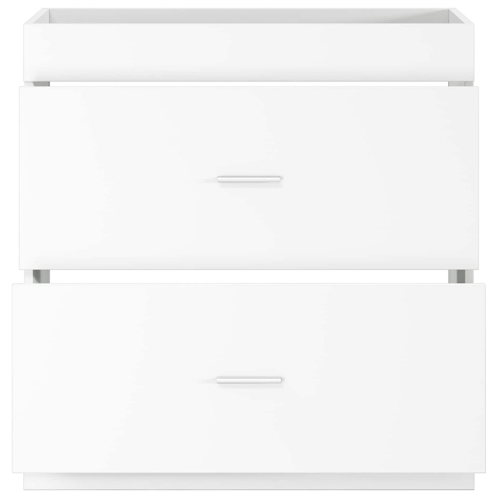 vidaXL Szafka pod zlewem w łazience Biały 78,5 x 37,5 x 81 cm
