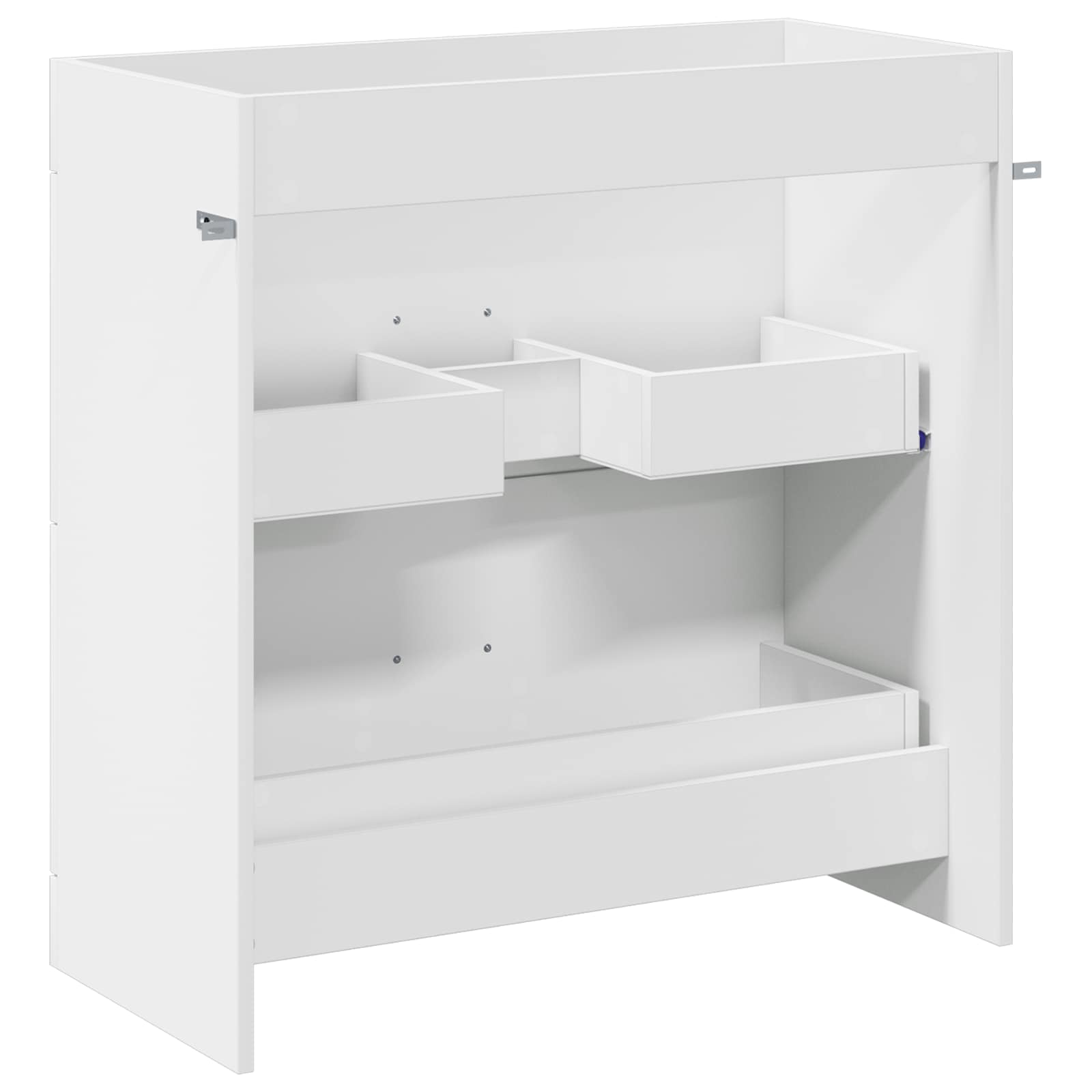 vidaXL Szafka pod zlewem w łazience Biały 78,5 x 37,5 x 81 cm