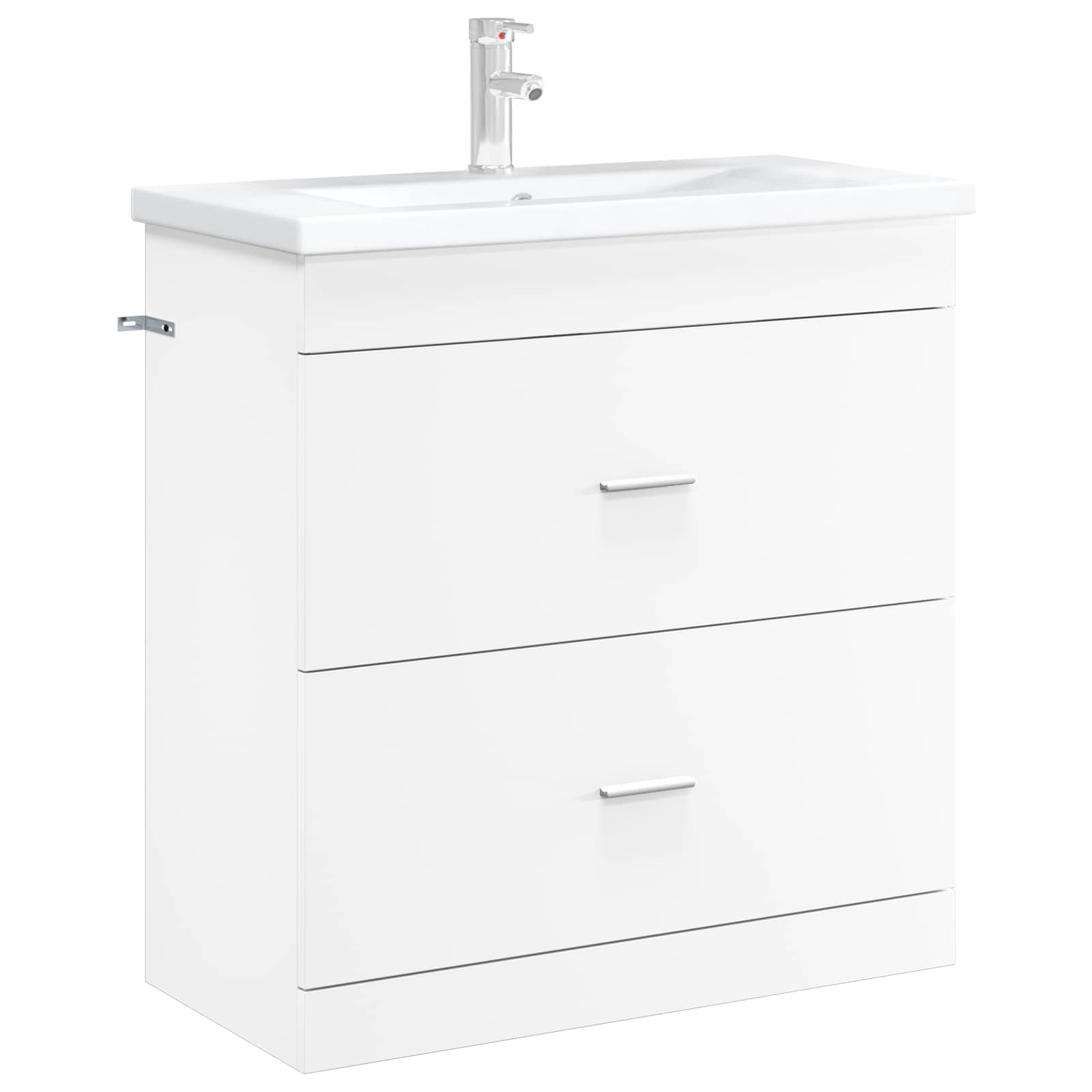 vidaXL Szafka pod zlewem w łazience Biały 78,5 x 37,5 x 81 cm