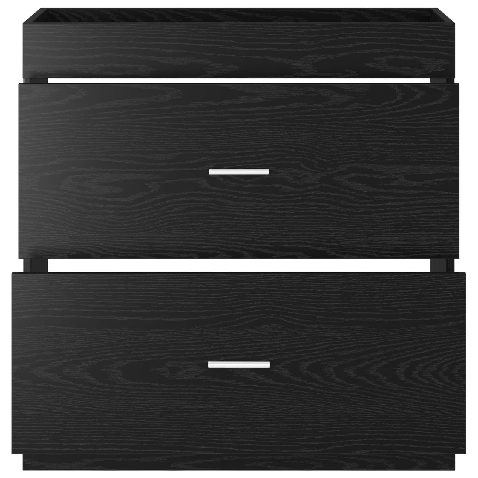 vidaXL Szafka pod zlewem w łazience Czarny dąb 78,5 x 37,5 x 81 cm