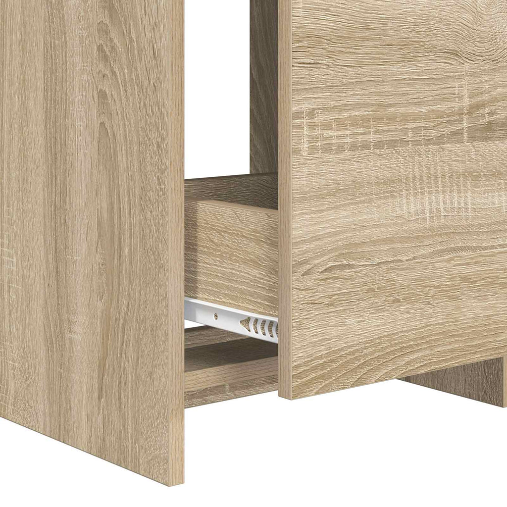 vidaXL Szafka pod zlewem w łazience dąb Sonoma 78,5 x 37,5 x 81 cm