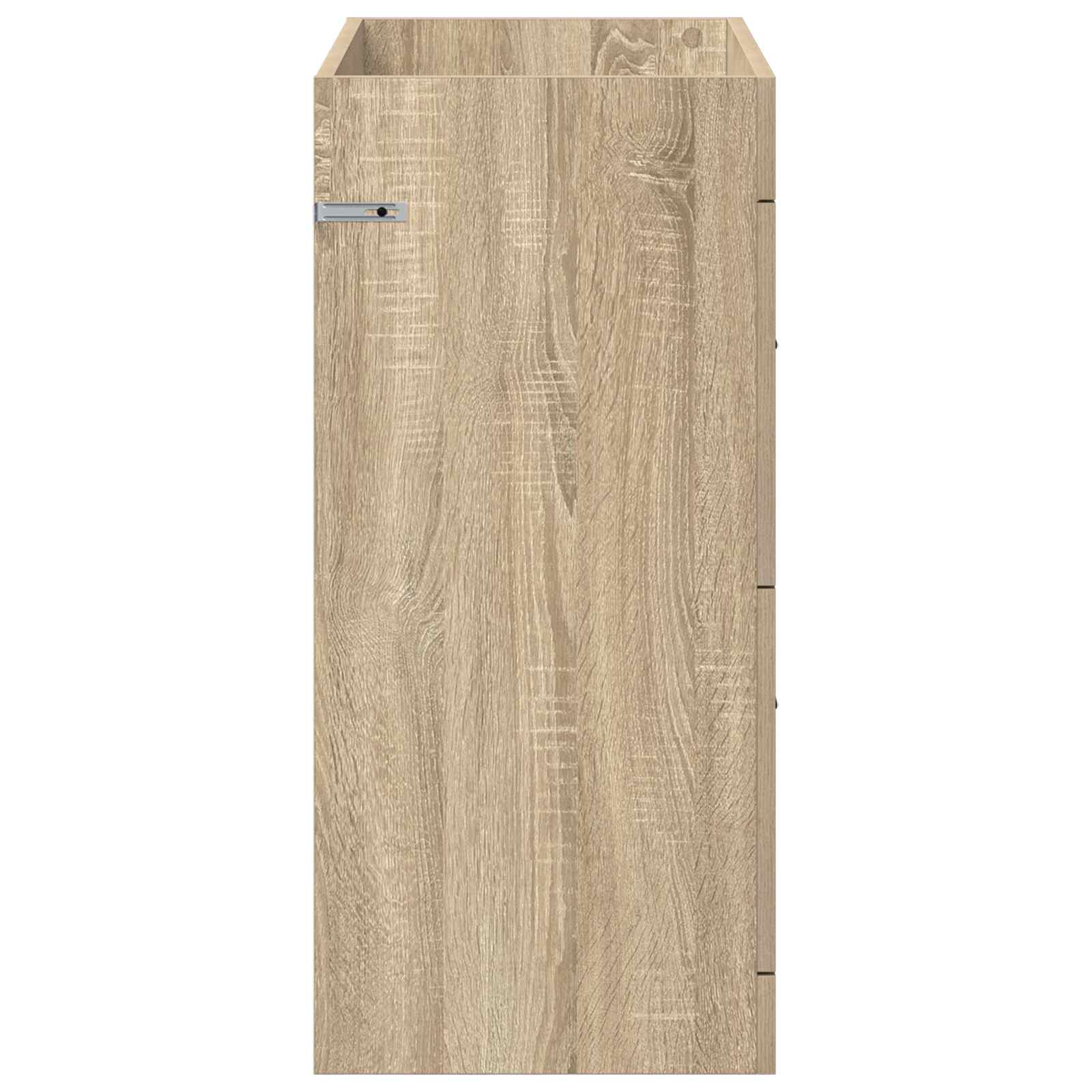 vidaXL Szafka pod zlewem w łazience dąb Sonoma 78,5 x 37,5 x 81 cm