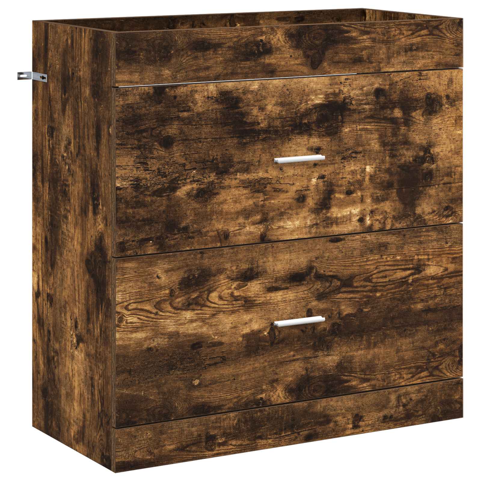 vidaXL Szafka pod zlewem w łazience Dąb wędzony 78,5 x 37,5 x 81 cm