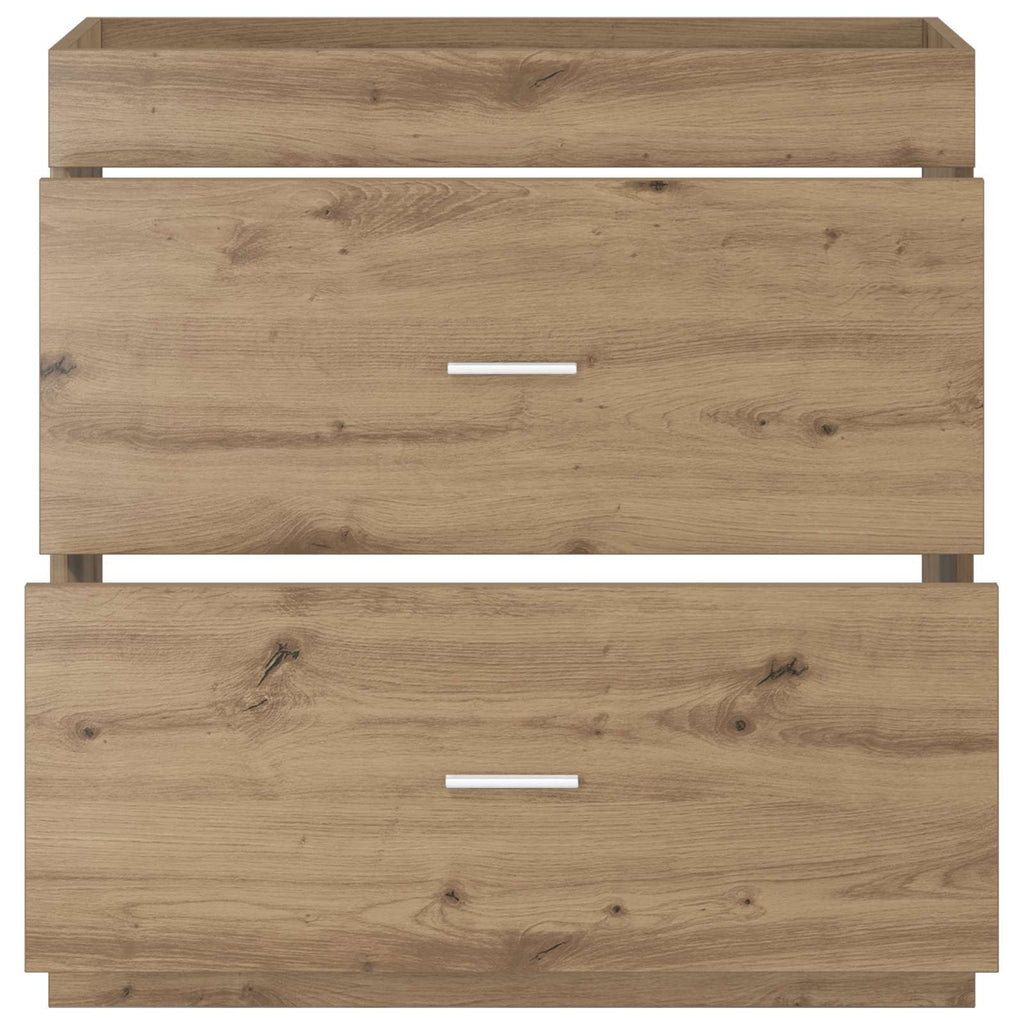 vidaXL Szafka pod zlewem w łazience Dąb artisan 78,5 x 37,5 x 81 cm