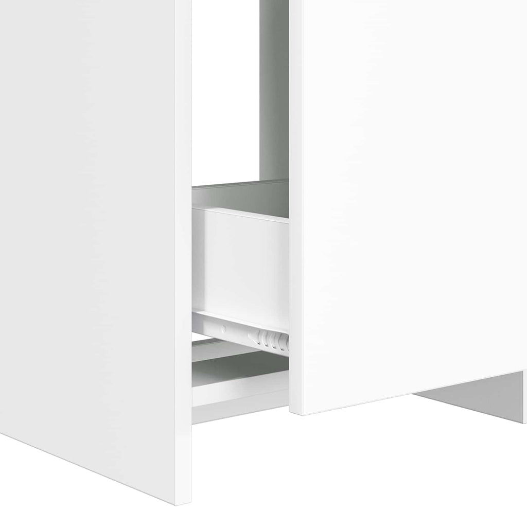 vidaXL Szafka pod zlewem w łazience Biały 56 x 37,5 x 81 cm