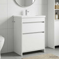 vidaXL Szafka pod zlewem w łazience Biały 56 x 37,5 x 81 cm