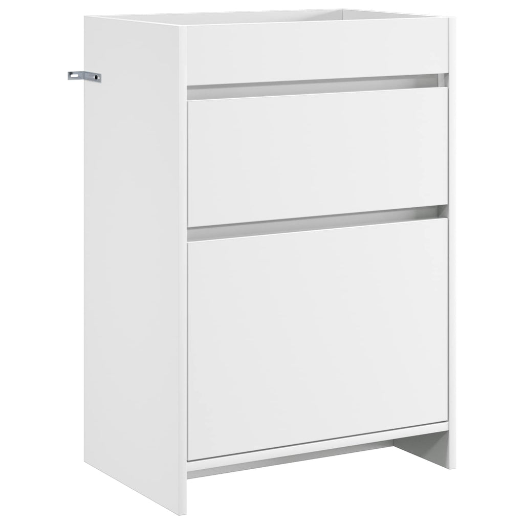 vidaXL Szafka pod zlewem w łazience Biały 56 x 37,5 x 81 cm