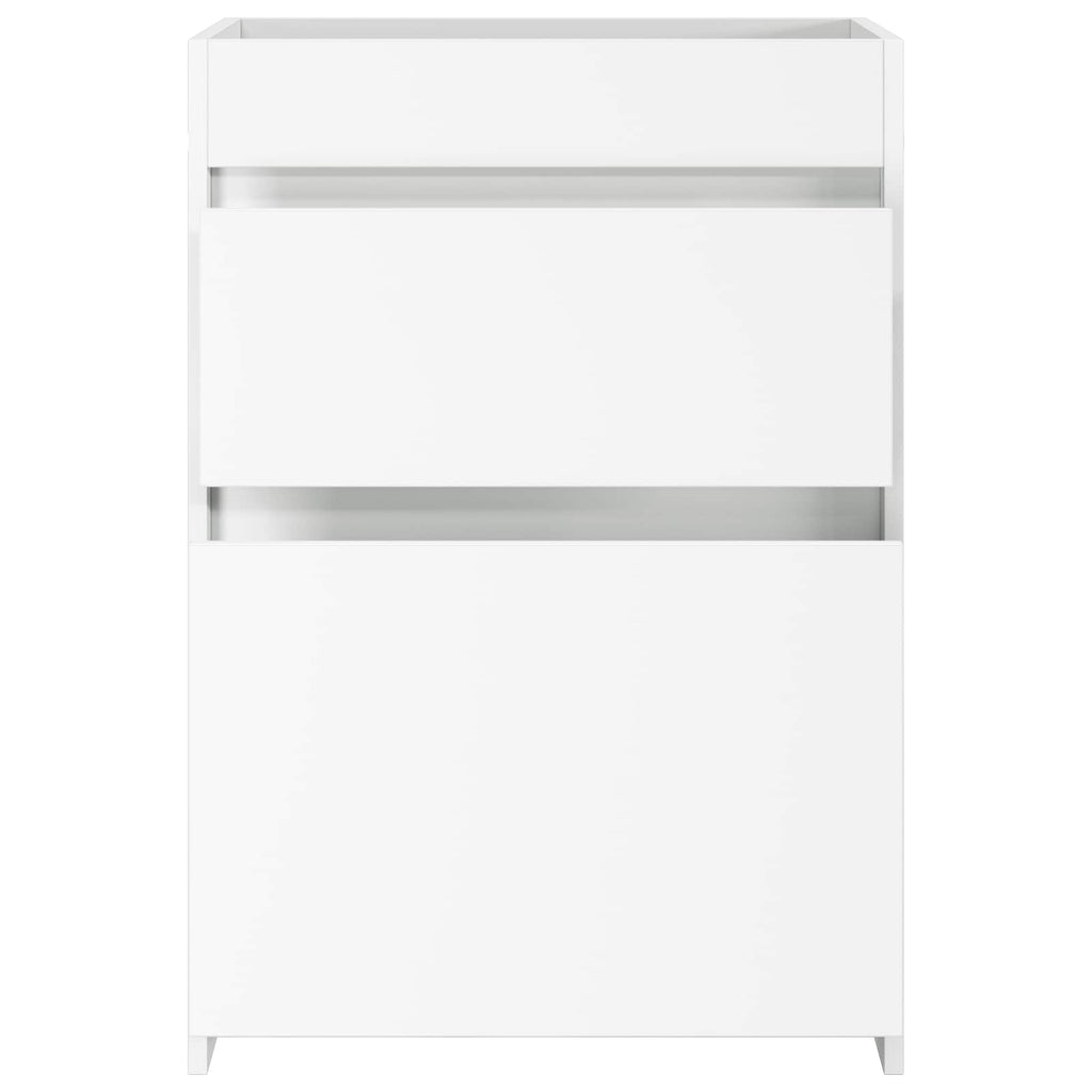 vidaXL Szafka pod zlewem w łazience Biały 56 x 37,5 x 81 cm