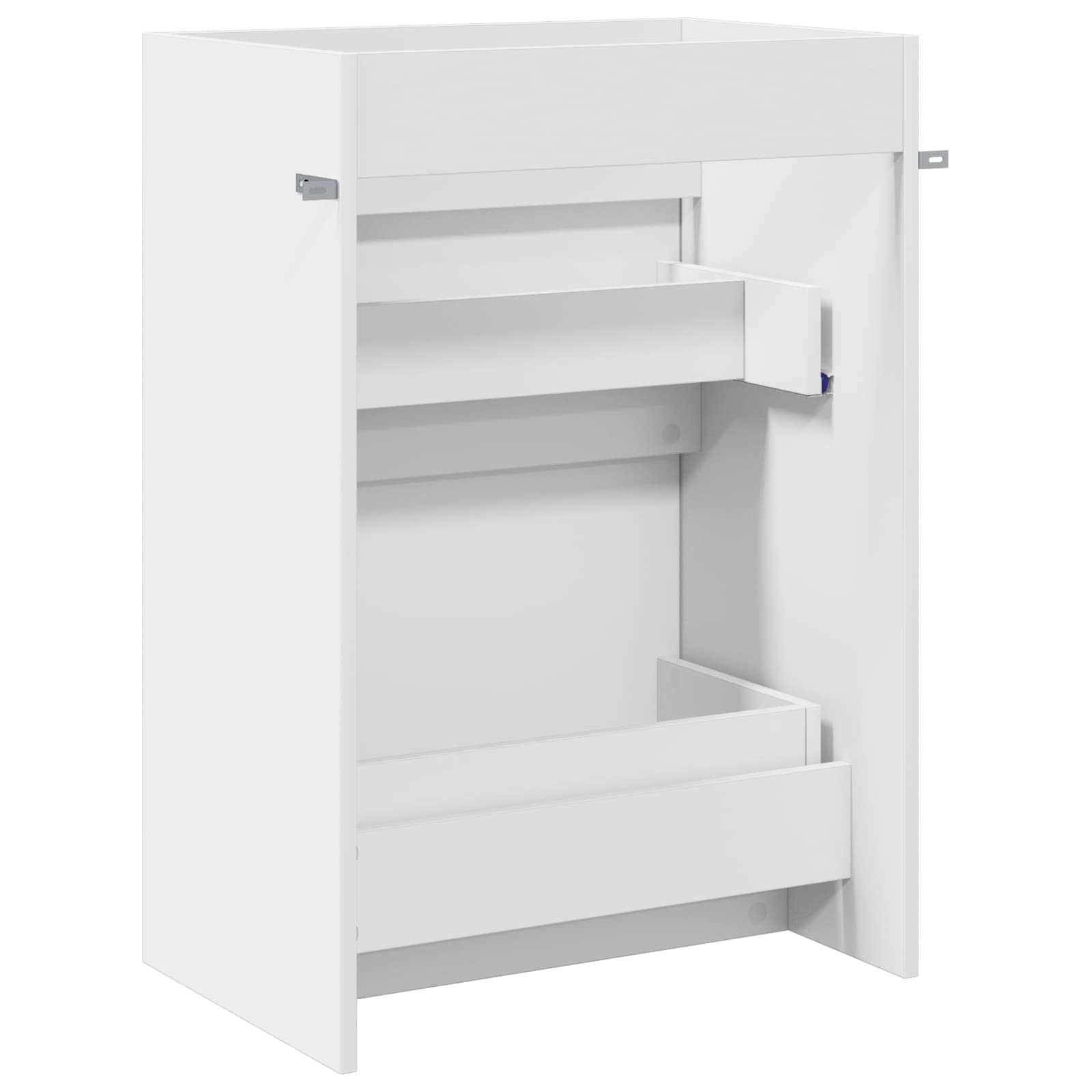 vidaXL Szafka pod zlewem w łazience Biały 56 x 37,5 x 81 cm
