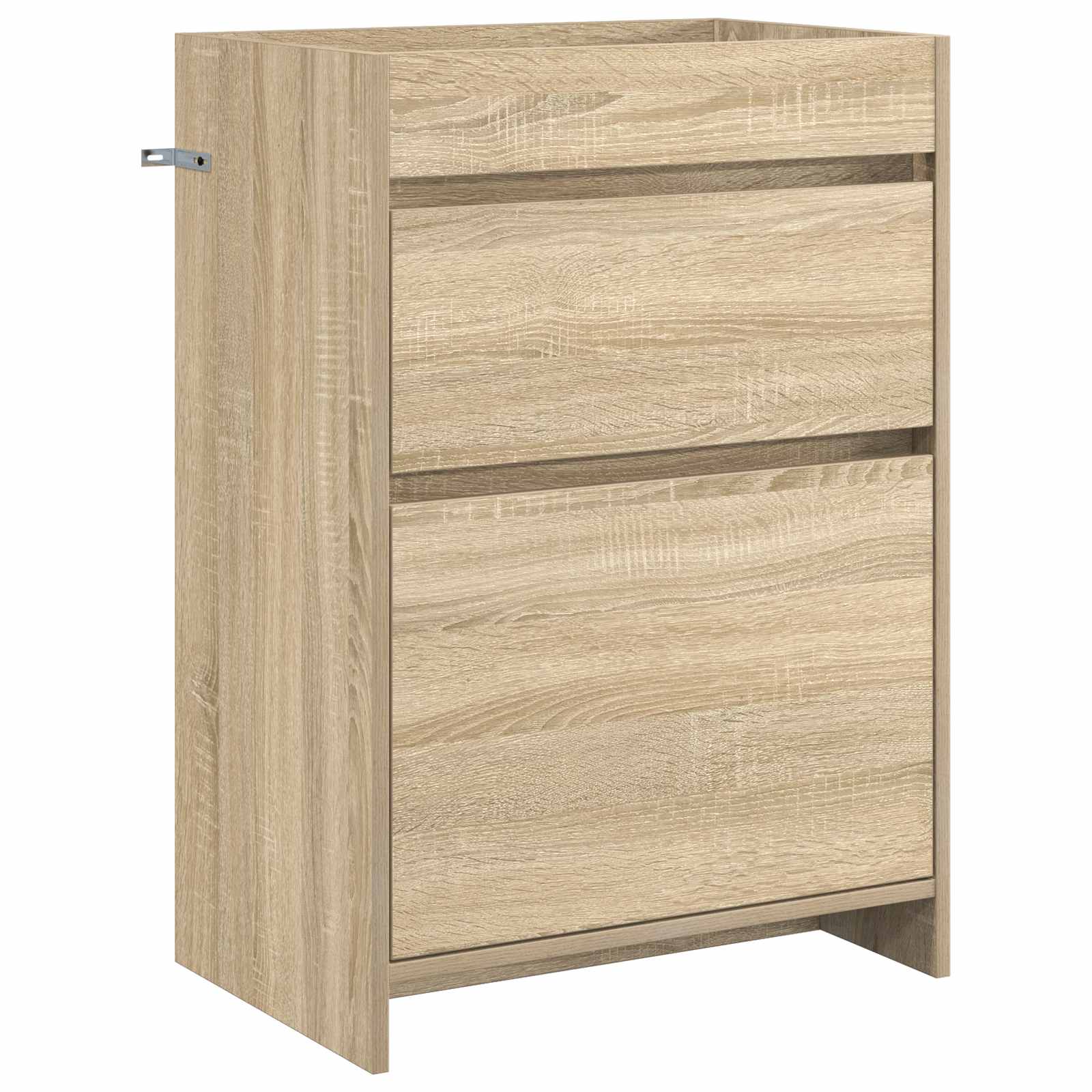 vidaXL Szafka pod zlewem w łazience dąb Sonoma 56 x 37,5 x 81 cm