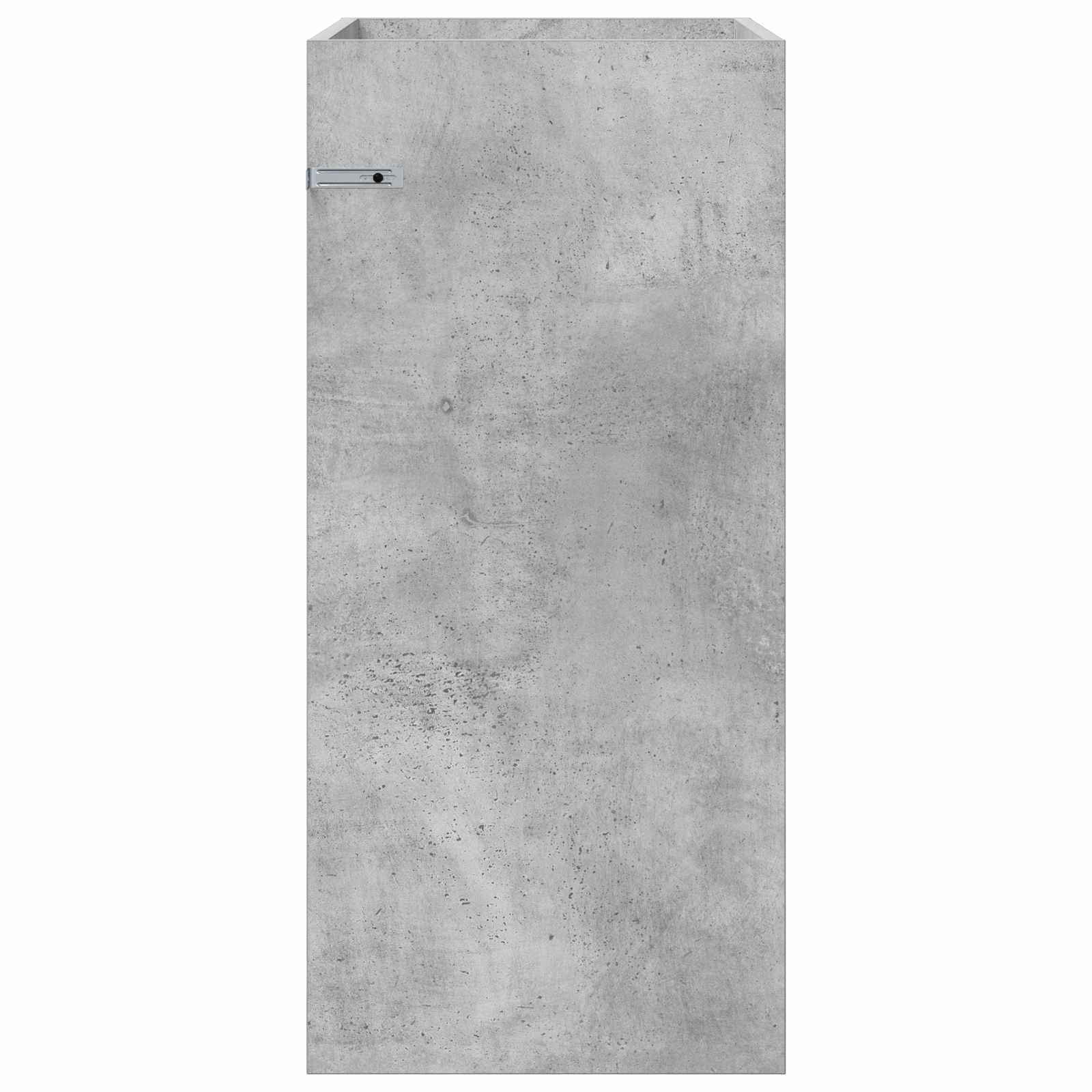 vidaXL Szafka pod zlewem w łazience Betonowy szary 56 x 37,5 x 81 cm