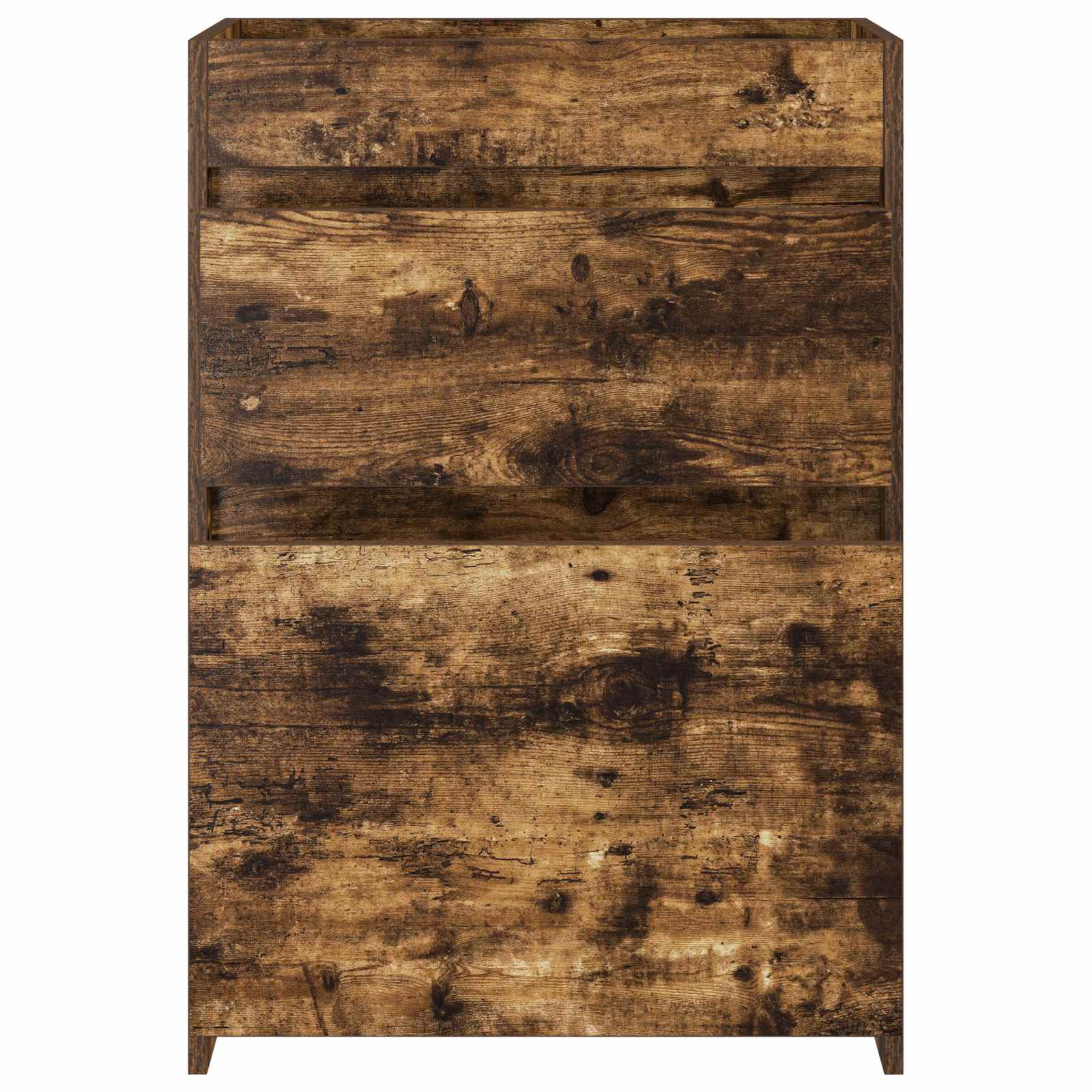 vidaXL Szafka pod zlewem w łazience Dąb wędzony 56 x 37,5 x 81 cm