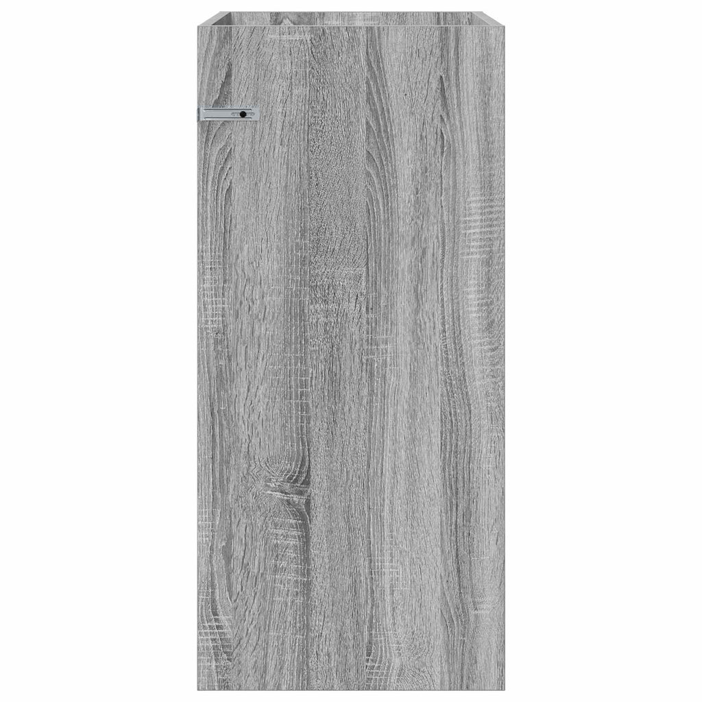 vidaXL Szafka pod zlewem w łazience Szary Sonoma 56 x 37,5 x 81 cm