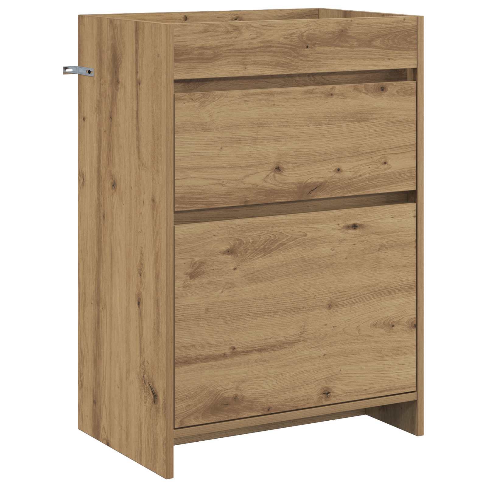 vidaXL Szafka pod zlewem w łazience Dąb artisan 56 x 37,5 x 81 cm