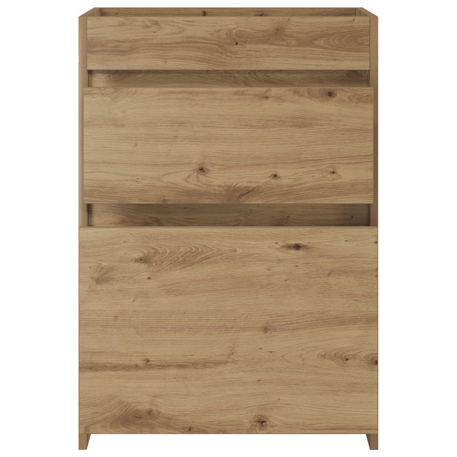 vidaXL Szafka pod zlewem w łazience Dąb artisan 56 x 37,5 x 81 cm