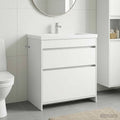 vidaXL Szafka pod zlewem w łazience Biały 78,5 x 37,5 x 81 cm