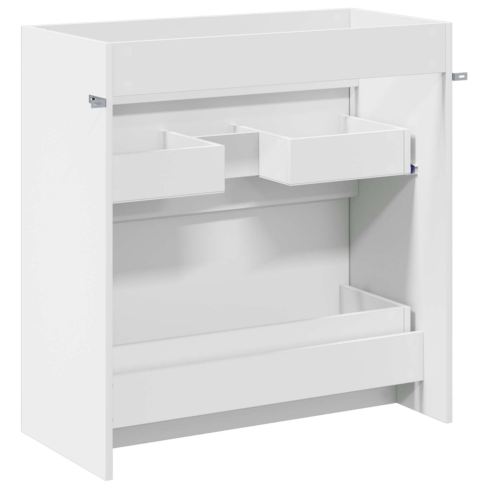 vidaXL Szafka pod zlewem w łazience Biały 78,5 x 37,5 x 81 cm