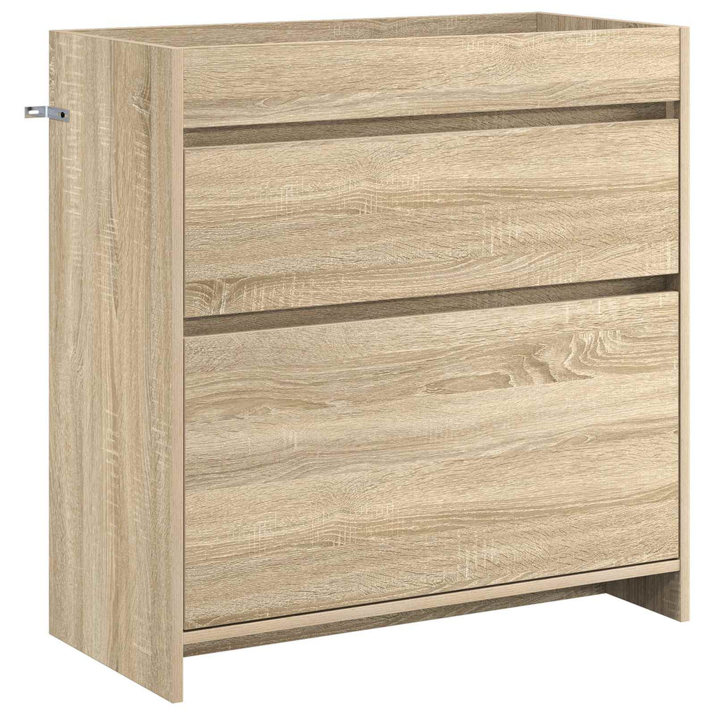 vidaXL Szafka pod zlewem w łazience dąb Sonoma 78,5 x 37,5 x 81 cm