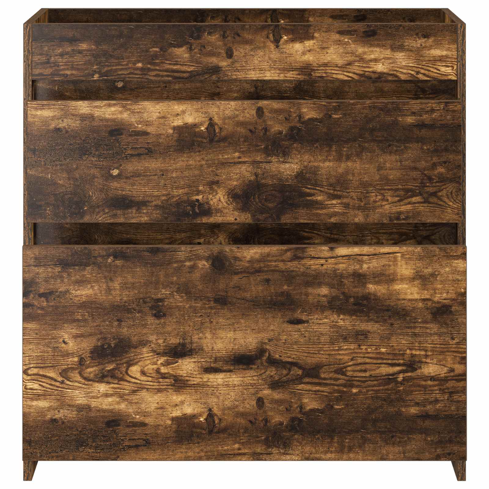 vidaXL Szafka pod zlewem w łazience Dąb wędzony 78,5 x 37,5 x 81 cm