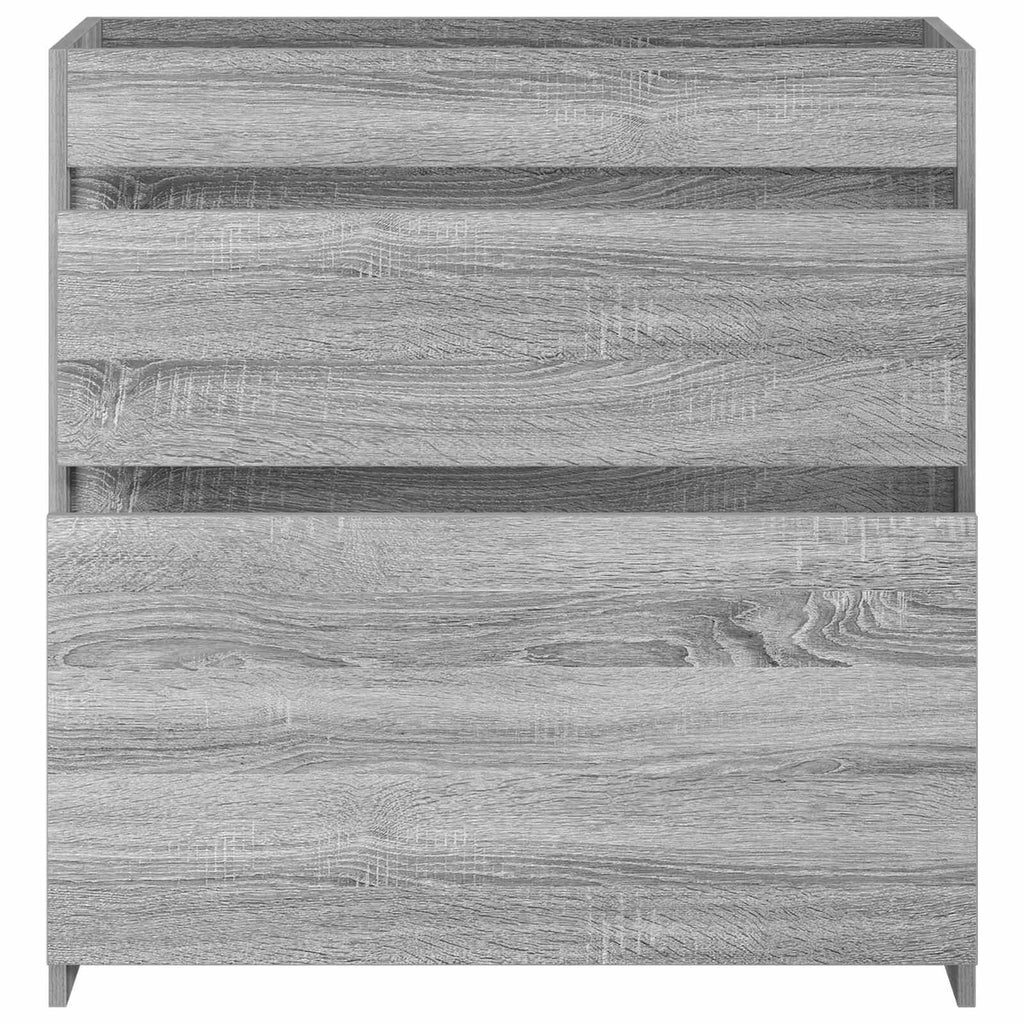 vidaXL Szafka pod zlewem w łazience Szary Sonoma 78,5 x 37,5 x 81 cm