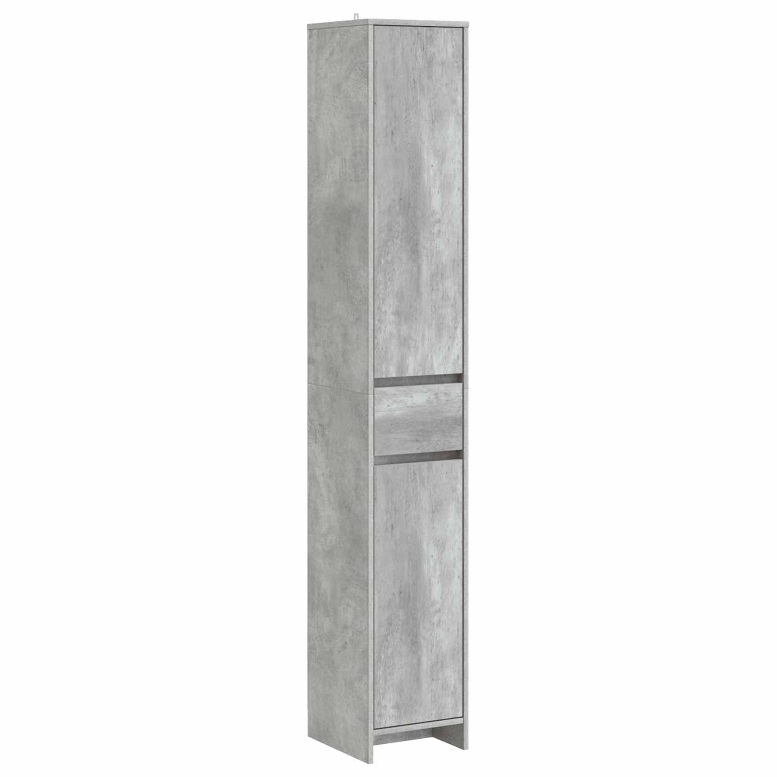vidaXL Szafka Łazienkowa Betonowy szary 30 x 33 x 190 cm