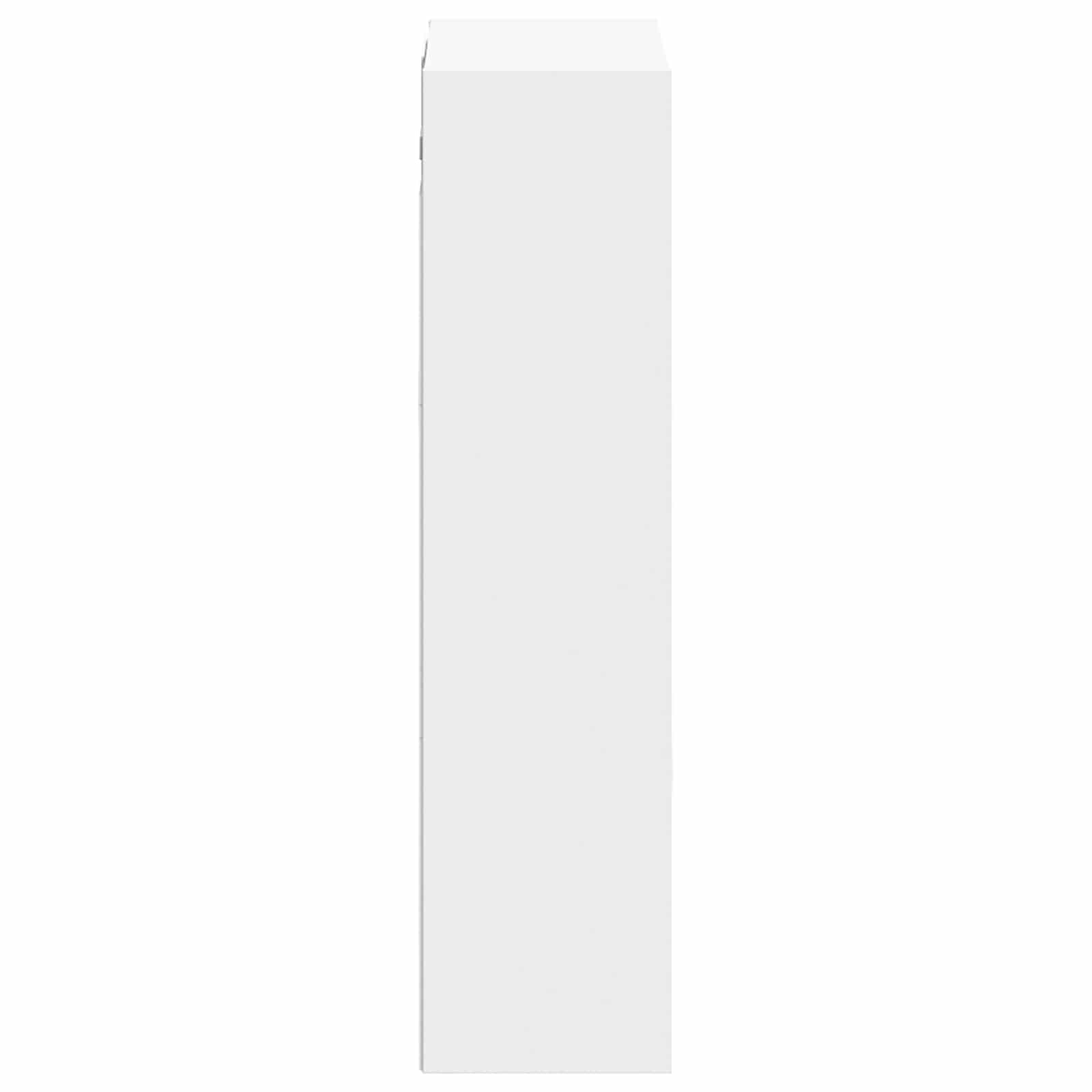 vidaXL Wanna umywalkowa montowana na ścianie Biały 35 x 20 x 81 cm