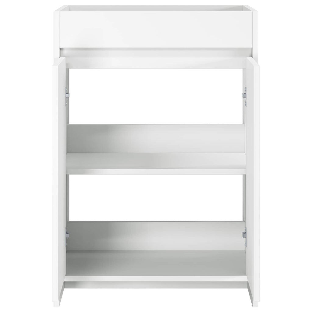 vidaXL Szafka pod zlewem w łazience Biały 56 x 37,5 x 81 cm
