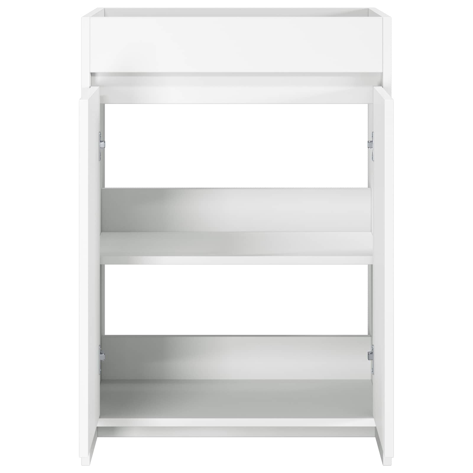 vidaXL Szafka pod zlewem w łazience Biały 56 x 37,5 x 81 cm