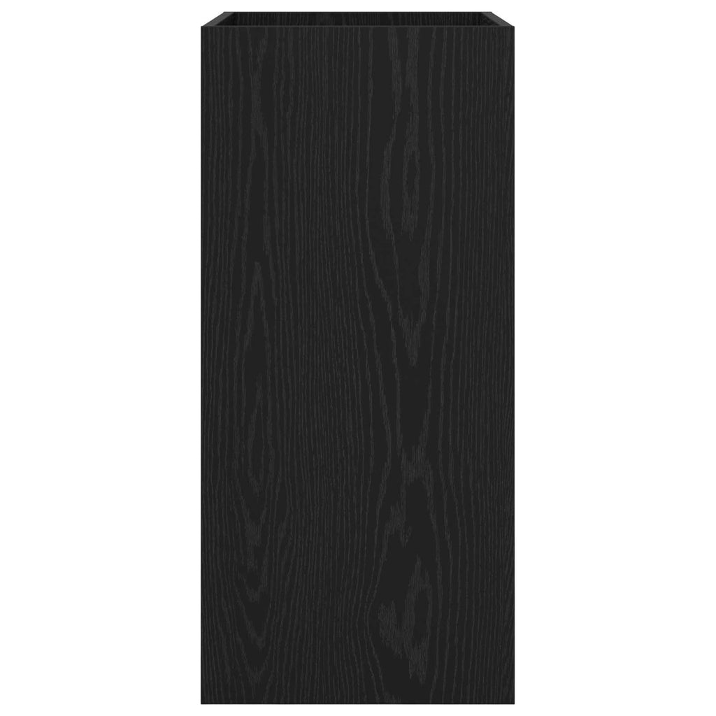 vidaXL Szafka pod zlewem w łazience Czarny dąb 56 x 37,5 x 81 cm