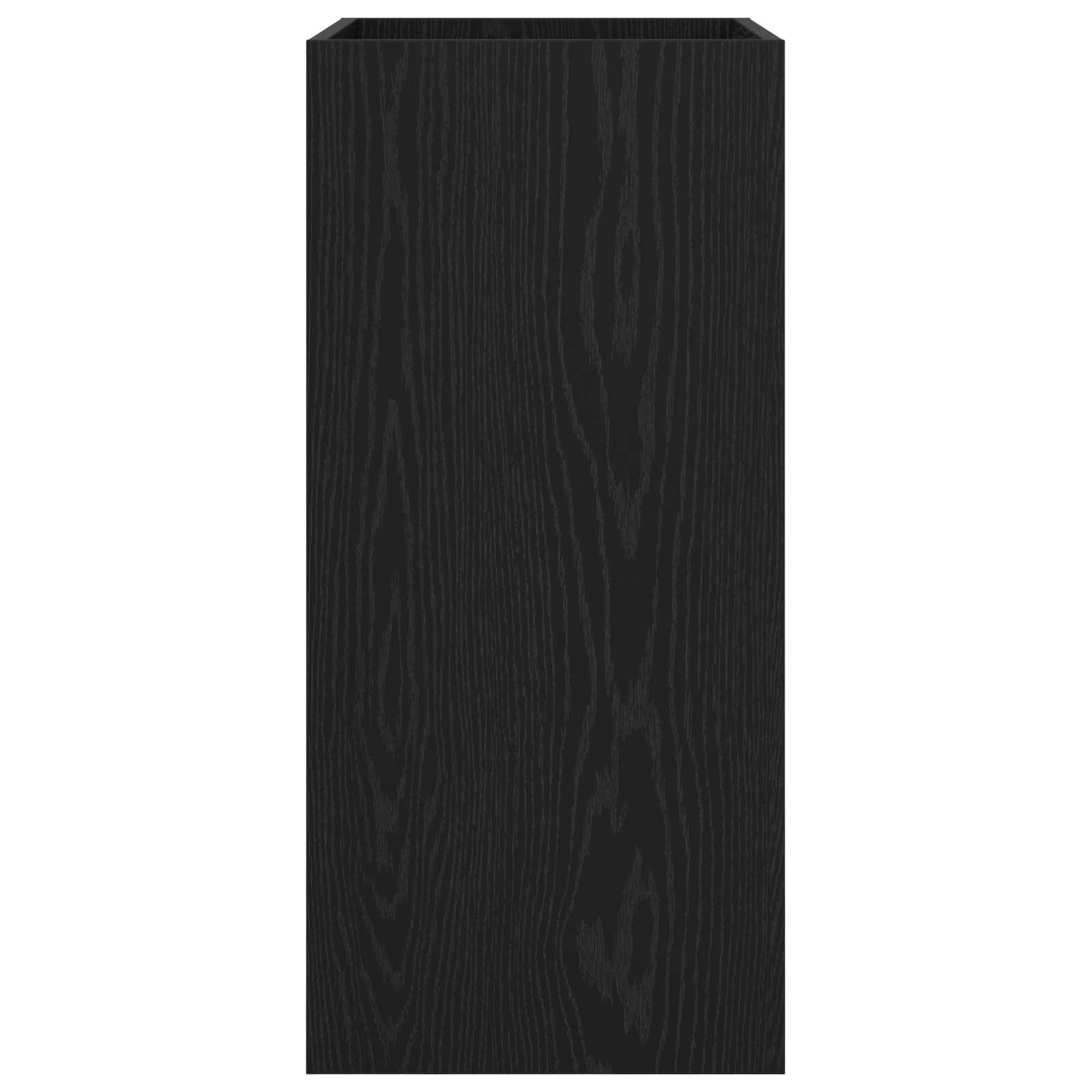 vidaXL Szafka pod zlewem w łazience Czarny dąb 56 x 37,5 x 81 cm