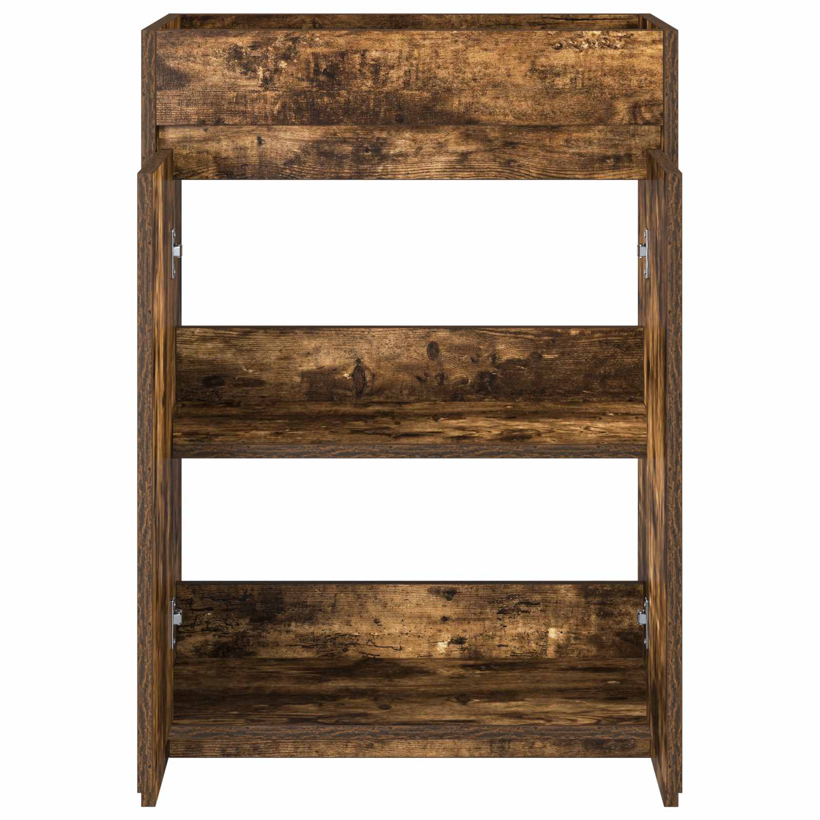 vidaXL Szafka pod zlewem w łazience Dąb wędzony 56 x 37,5 x 81 cm